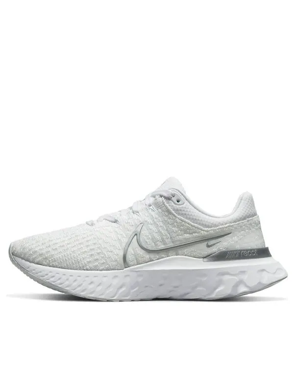 Кроссовки react infinity run flyknit 3 Nike — изображение 1 из 4, белый/серый