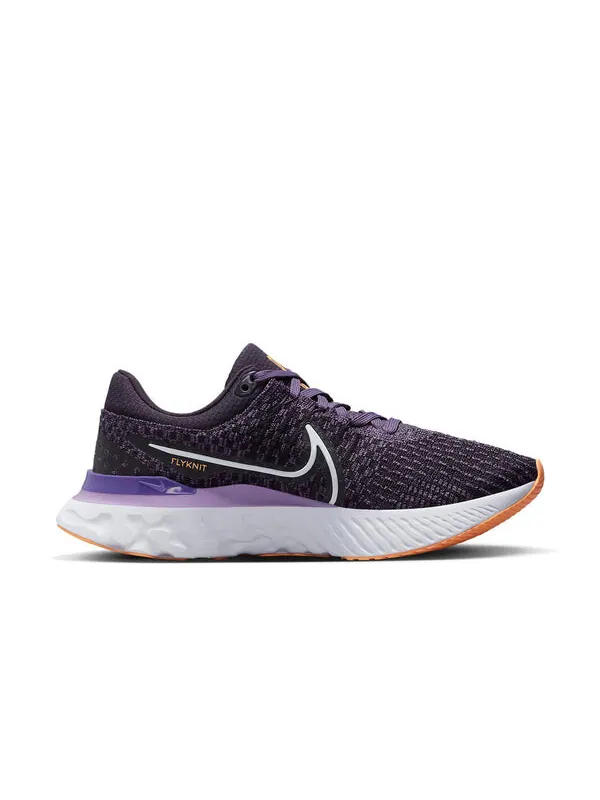 Кроссовки react infinity run flyknit 3 Nike — изображение 2 из 4, фиолетовый