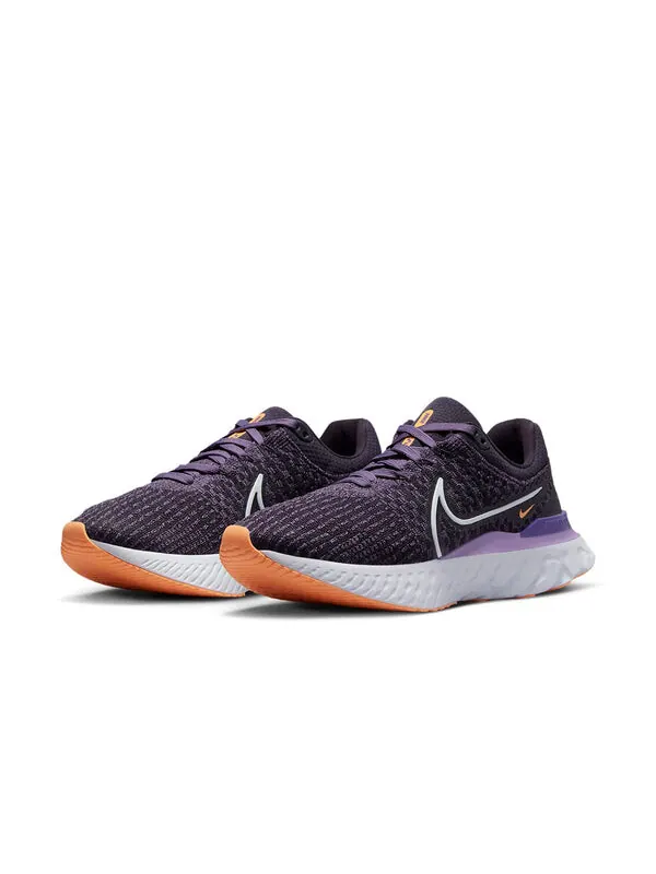 Кроссовки react infinity run flyknit 3 Nike — изображение 3 из 4, фиолетовый