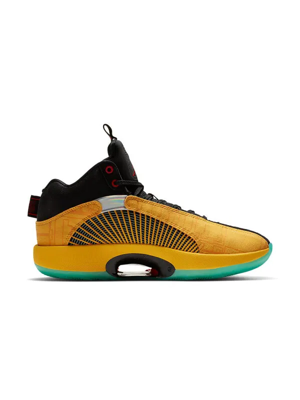 Кроссовки 35 Air Jordan — изображение 2 из 4, желтый