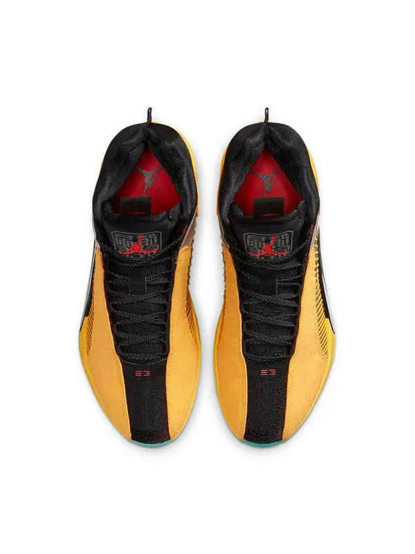 Кроссовки 35 Air Jordan — изображение 4 из 4, желтый