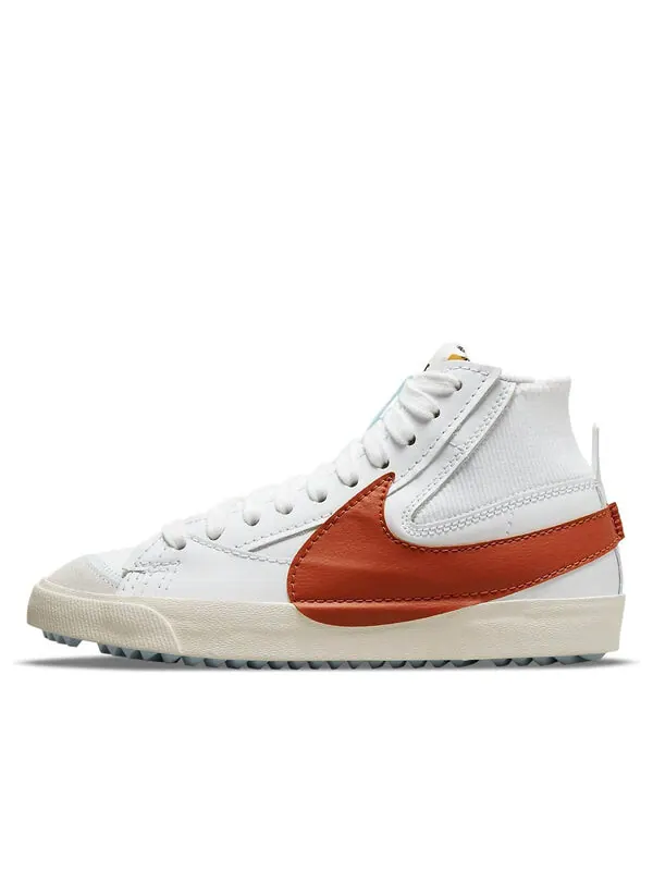 Кроссовки blazer mid '77 jumbo 'dark russet' Nike — изображение 1 из 4, белый/темный/белый