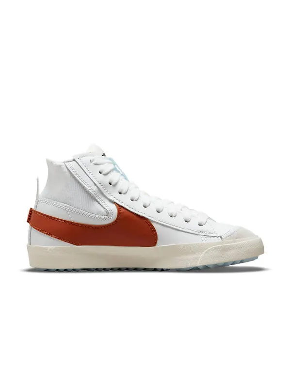 Кроссовки blazer mid '77 jumbo 'dark russet' Nike — изображение 2 из 4, белый/темный/белый