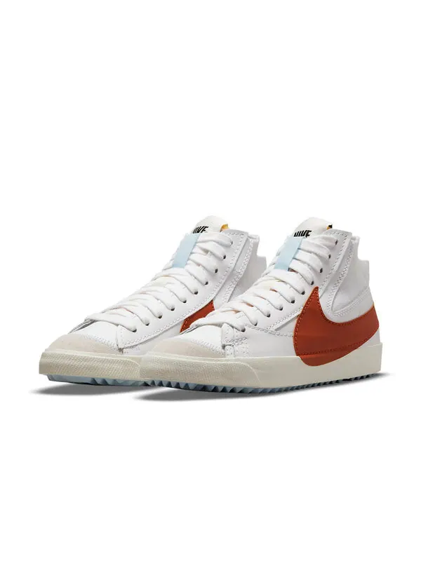 Кроссовки blazer mid '77 jumbo 'dark russet' Nike — изображение 3 из 4, белый/темный/белый