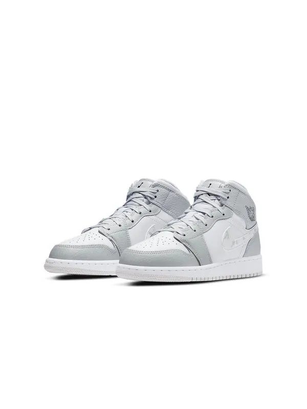 Кроссовки 1 средний размер Air Jordan — изображение 3 из 4, белый