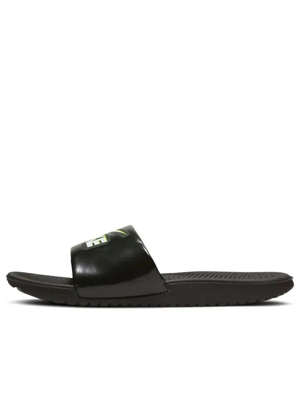 Тапочки kawa slide 'black volt' Nike — изображение 1 из 4, черный