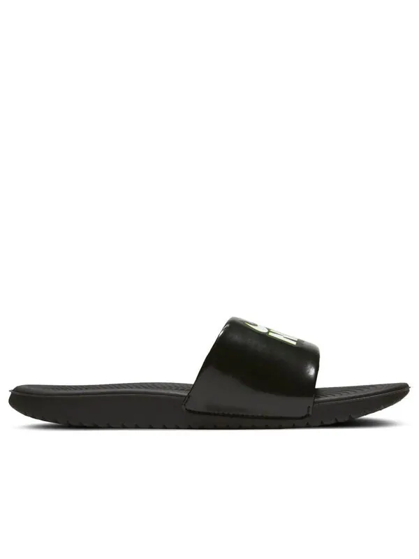 Тапочки kawa slide 'black volt' Nike — изображение 2 из 4, черный