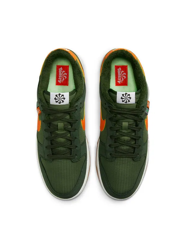 Кроссовки dunk low next nature 'toasty - sequoia' Nike — изображение 4 из 4, оранжевый/оливковый