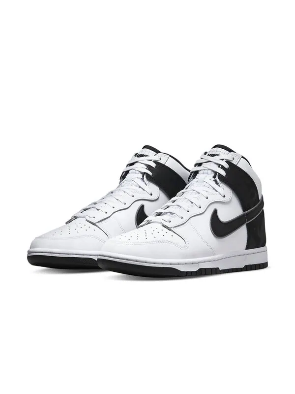 Кроссовки данки высокие se Nike — изображение 3 из 4, черный/белый