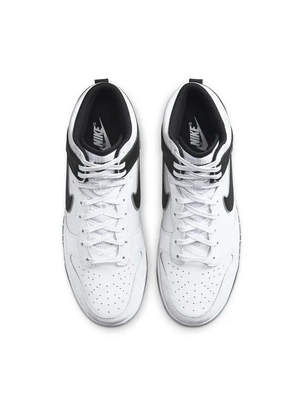 Кроссовки данки высокие se Nike — изображение 4 из 4, черный/белый