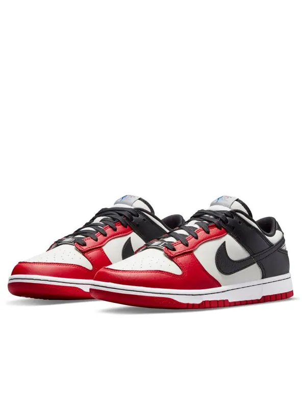 Кроссовки x nba dunk low emb '75th anniversary - bulls' Nike — изображение 3 из 4, черный/красный/черный