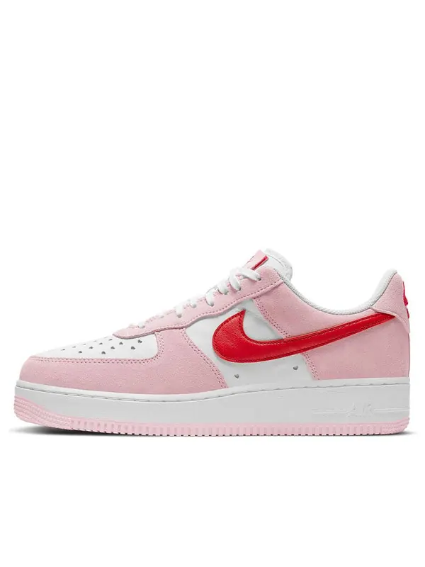 Кроссовки air force 1 low '07 qs 'valentines day love letter' Nike — изображение 1 из 4, розовый/красный/белый