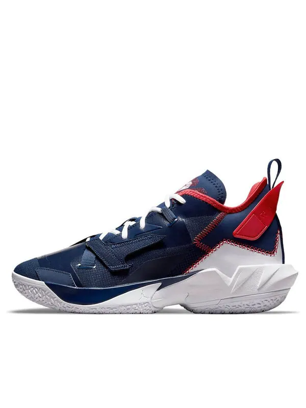 Кроссовки почему не zer0.4 pf Air Jordan — изображение 1 из 4, синий/белый/красный