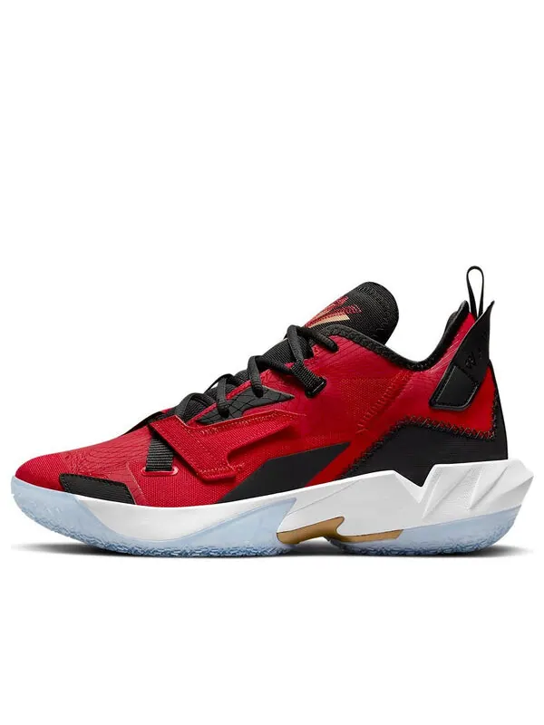 Кроссовки почему не zer0.4 Air Jordan — изображение 1 из 4, красный/черный