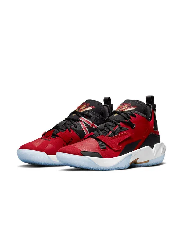Кроссовки почему не zer0.4 Air Jordan — изображение 3 из 4, красный/черный