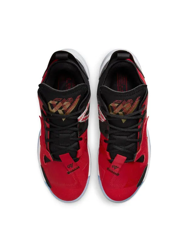 Кроссовки почему не zer0.4 Air Jordan — изображение 4 из 4, красный/черный