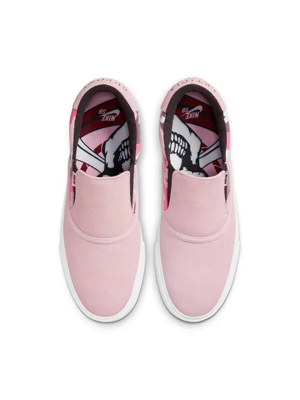 Кроссовки leticia bufoni x zoom verona slip 'pink camo' Nike — изображение 4 из 4, розовый/синий
