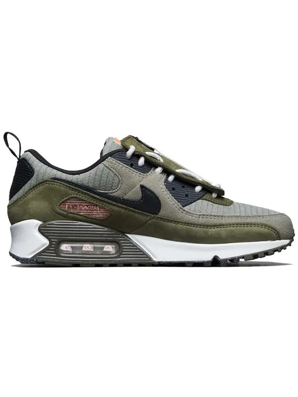 Кроссовки air max 90 se Nike — изображение 2 из 4, зеленый/черный