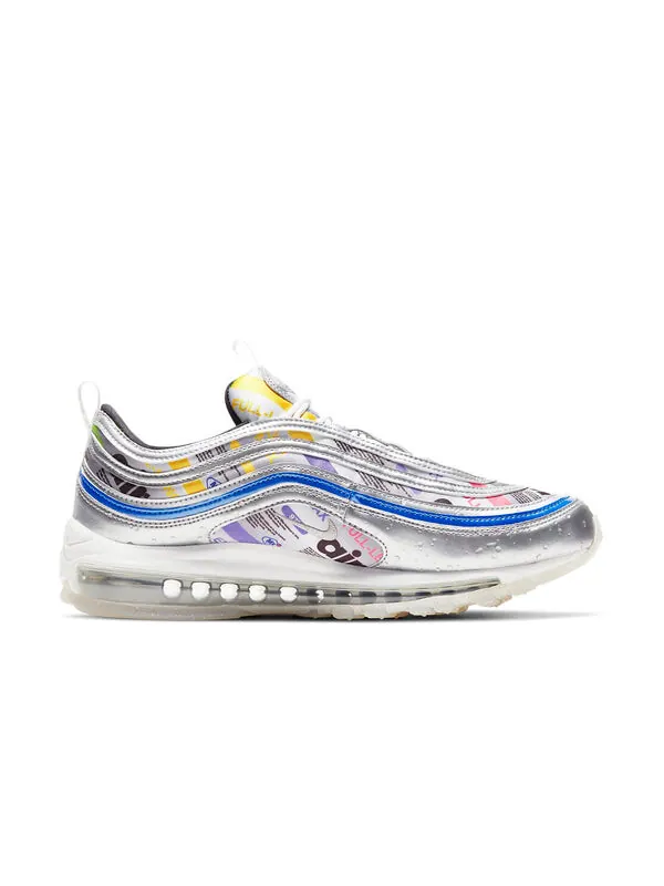 Кроссовки air max 97 se Nike — изображение 2 из 4, серебряный