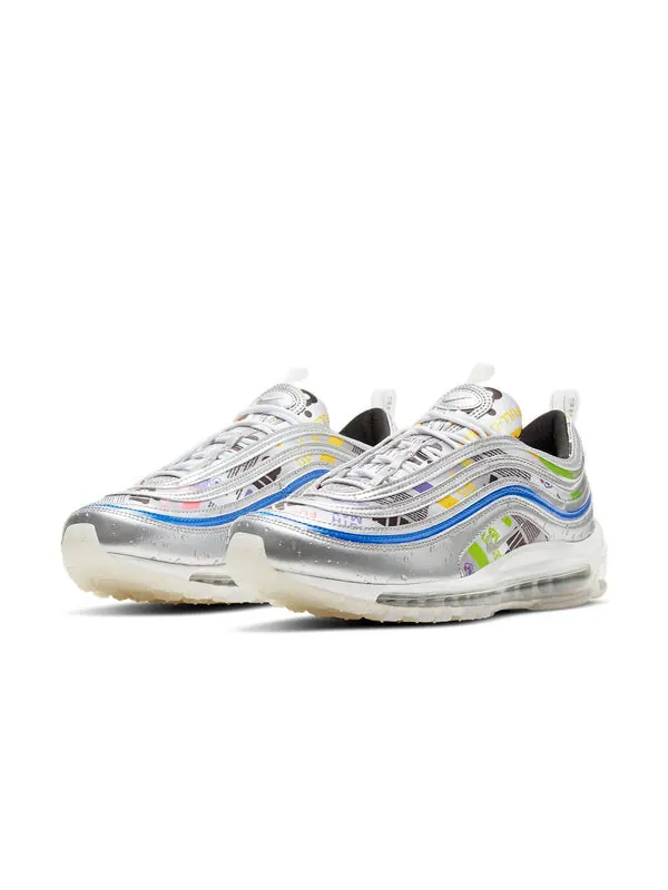Кроссовки air max 97 se Nike — изображение 3 из 4, серебряный