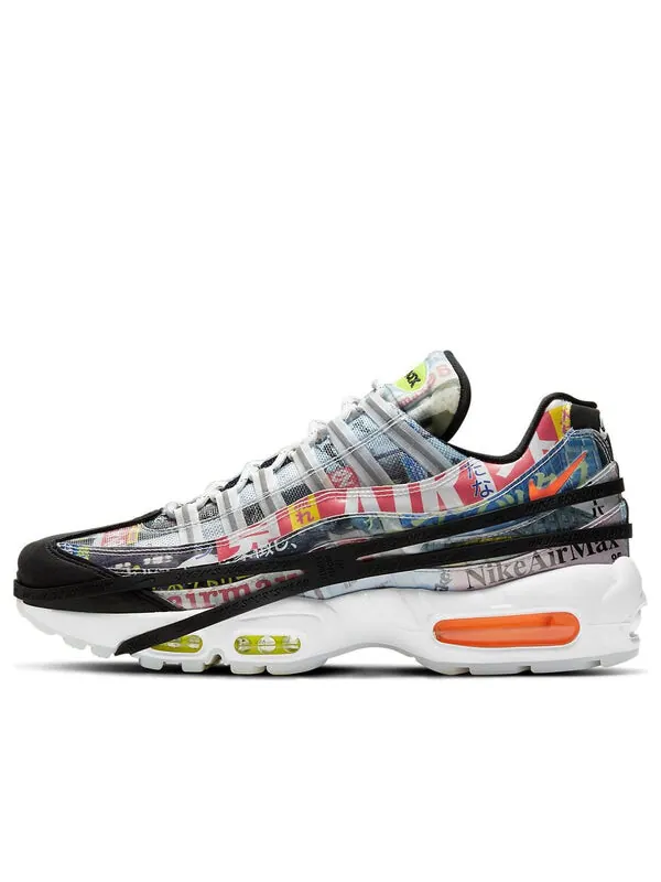 Кроссовки air max 95 se Nike — изображение 1 из 4, черный/оранжевый/белый
