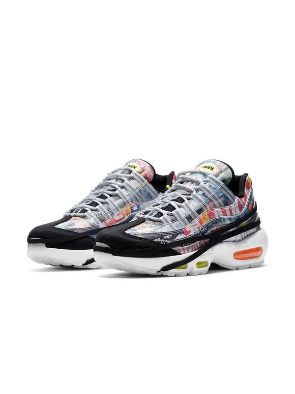 Кроссовки air max 95 se Nike — изображение 3 из 4, черный/оранжевый/белый