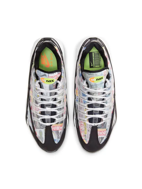 Кроссовки air max 95 se Nike — изображение 4 из 4, черный/оранжевый/белый