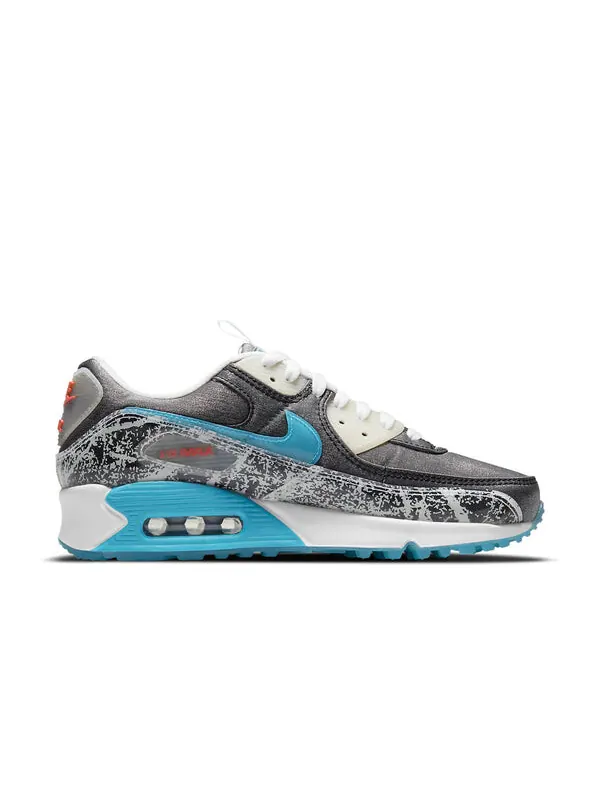 Кроссовки air max 90 se Nike — изображение 2 из 4, серый/синий/белый