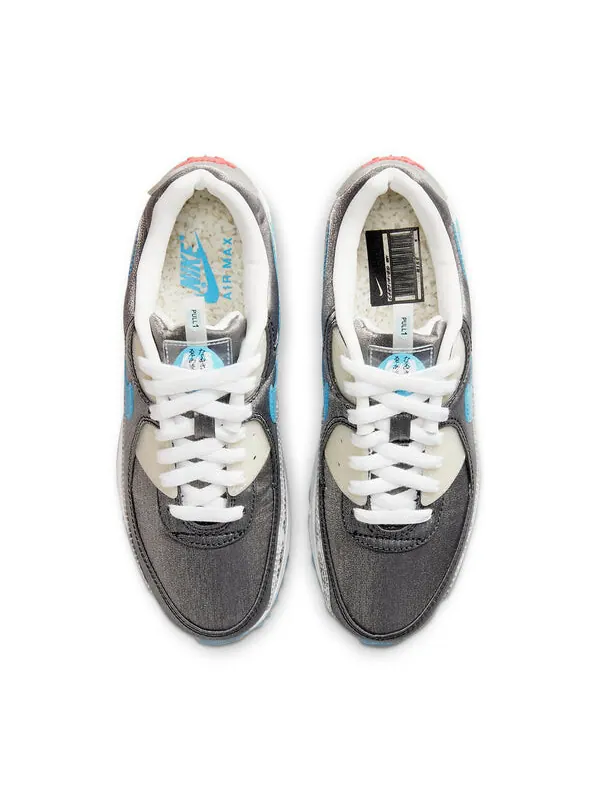 Кроссовки air max 90 se Nike — изображение 4 из 4, серый/синий/белый
