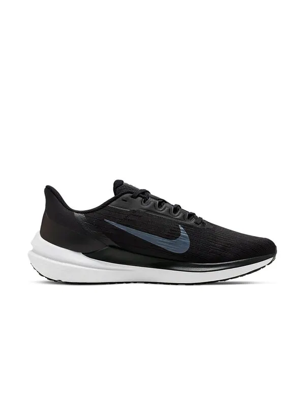 Кроссовки Air Winflo 9 Nike — изображение 2 из 4, черный/белый/серый