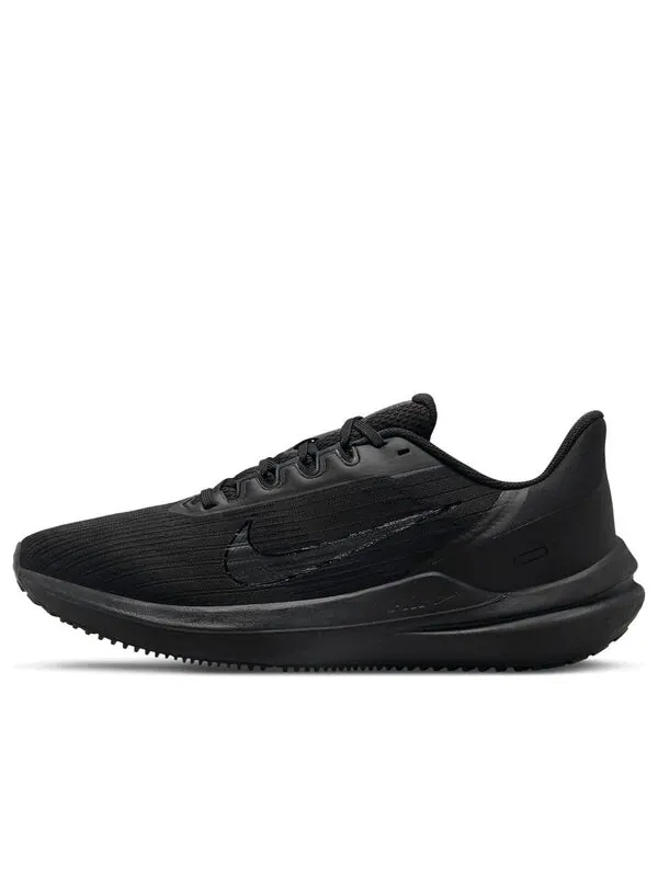 Кроссовки Air Winflo 9 Nike — изображение 1 из 4, черный/темный серый