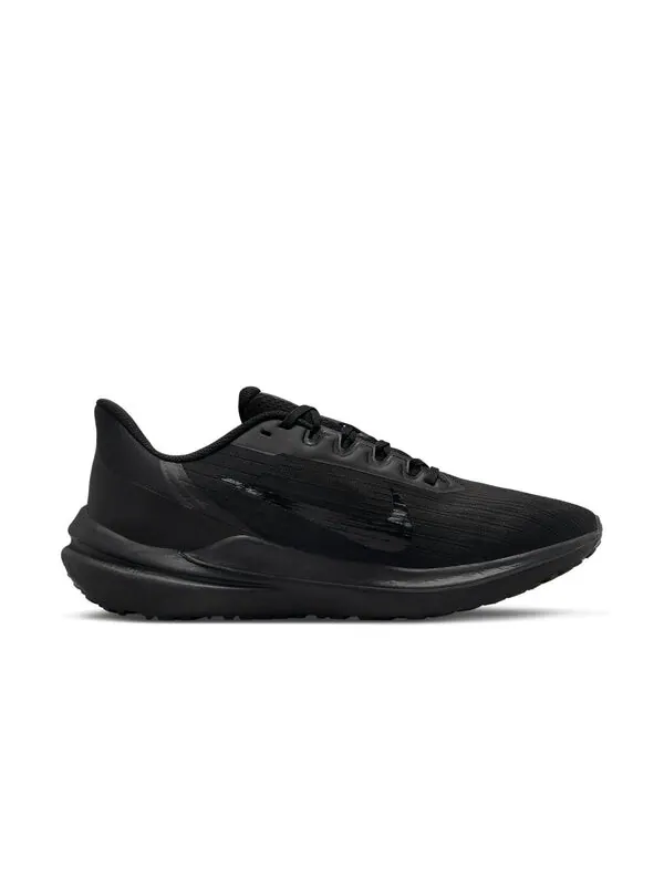 Кроссовки Air Winflo 9 Nike — изображение 2 из 4, черный/темный серый