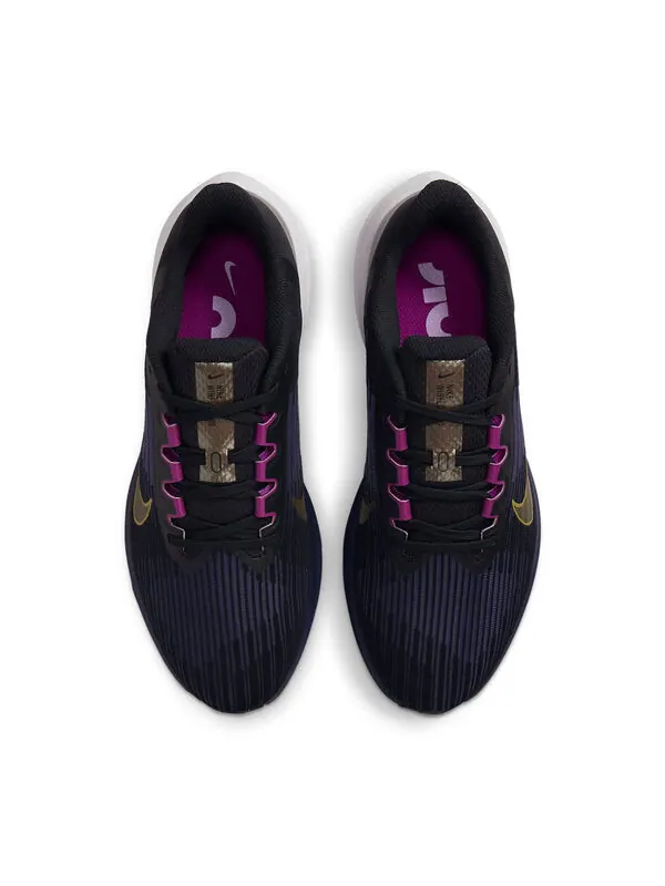 Кроссовки Air Winflo 9 Nike — изображение 4 из 4, черный/синий/золотистый