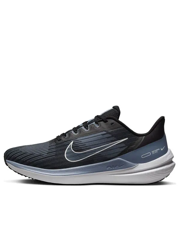 Кроссовки air zoom winflo 9 'black gray' Nike — изображение 1 из 4, черный/серый
