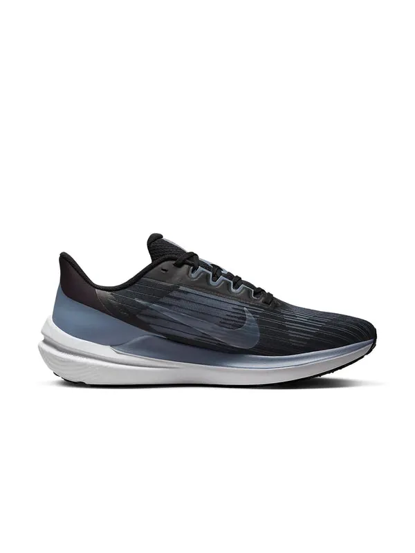 Кроссовки air zoom winflo 9 'black gray' Nike — изображение 2 из 4, черный/серый