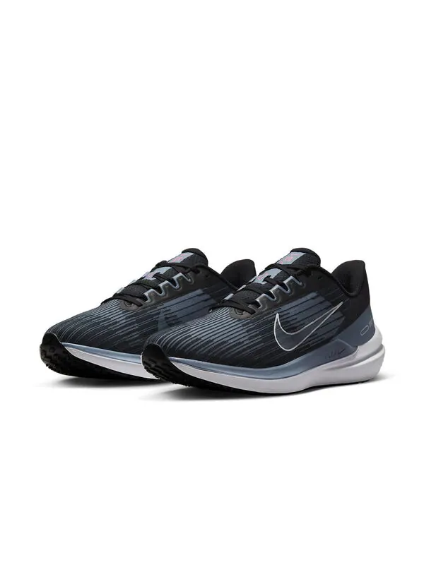 Кроссовки air zoom winflo 9 'black gray' Nike — изображение 3 из 4, черный/серый