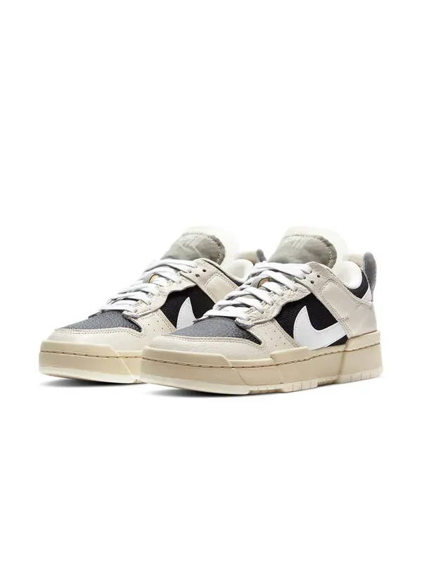 Кроссовки dunk low destroy Nike — изображение 3 из 4, слоновая кость/черный