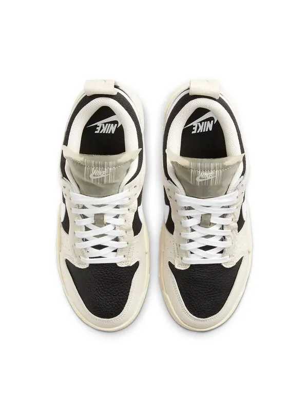 Кроссовки dunk low destroy Nike — изображение 4 из 4, слоновая кость/черный