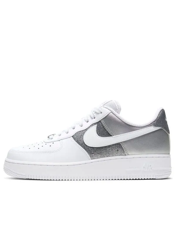 Кроссовки air force 1 '07 'white metallic silver' Nike — изображение 1 из 4, белый/серебристый