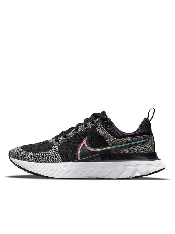 Кроссовки react infinity run flyknit 2 Nike — изображение 1 из 4, черный/мульти