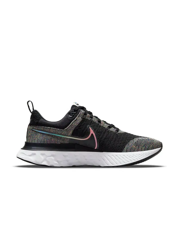 Кроссовки react infinity run flyknit 2 Nike — изображение 2 из 4, черный/мульти