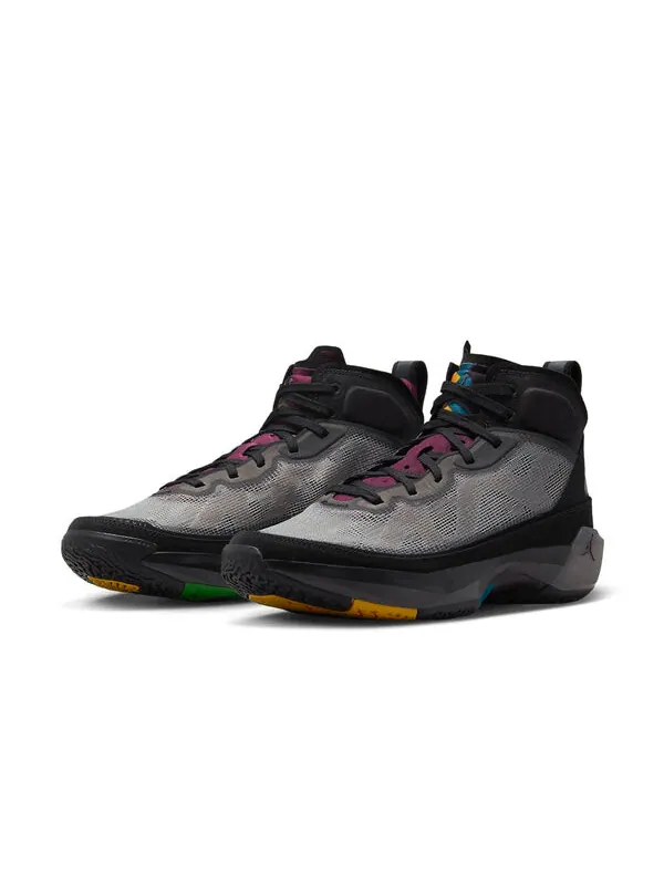 Кроссовки 37 Air Jordan — изображение 3 из 4, черный/серый/фиолетовый