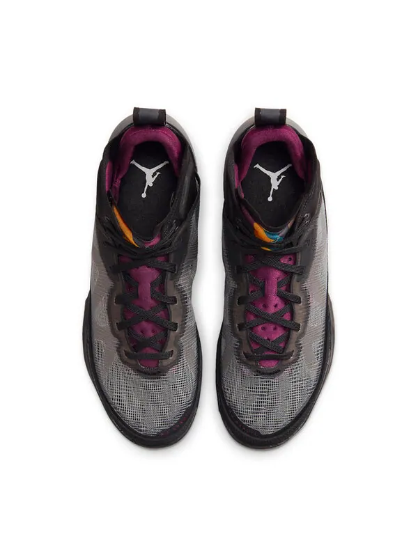 Кроссовки 37 Air Jordan — изображение 4 из 4, черный/серый/фиолетовый