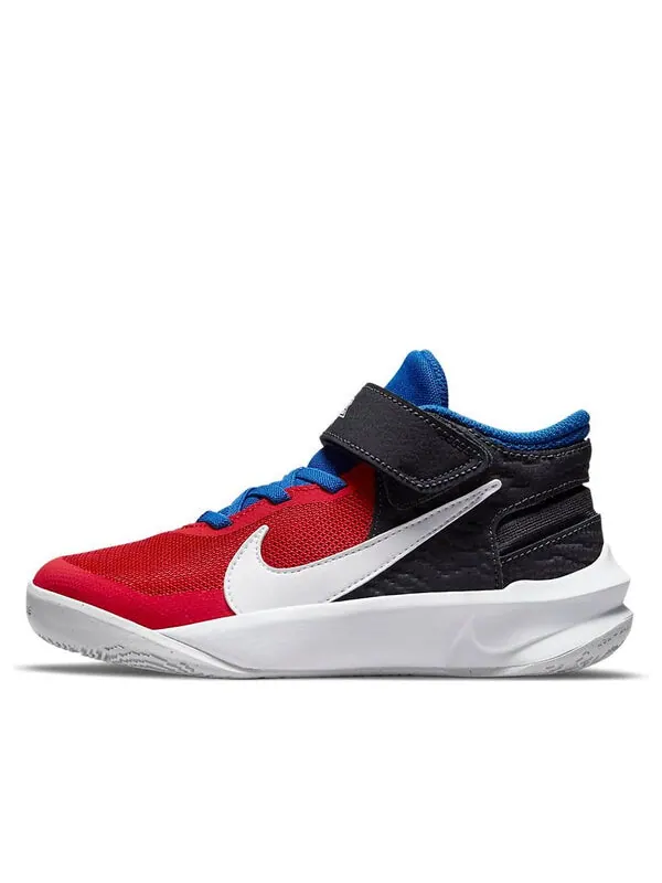 Кроссовки команда hustle d10 flyease Nike — изображение 1 из 4, черный/красный/белый