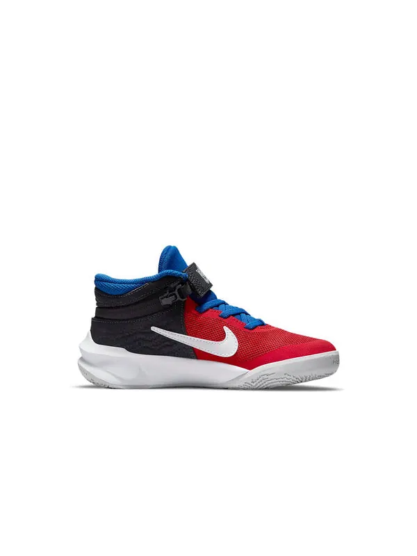 Кроссовки команда hustle d10 flyease Nike — изображение 2 из 4, черный/красный/белый