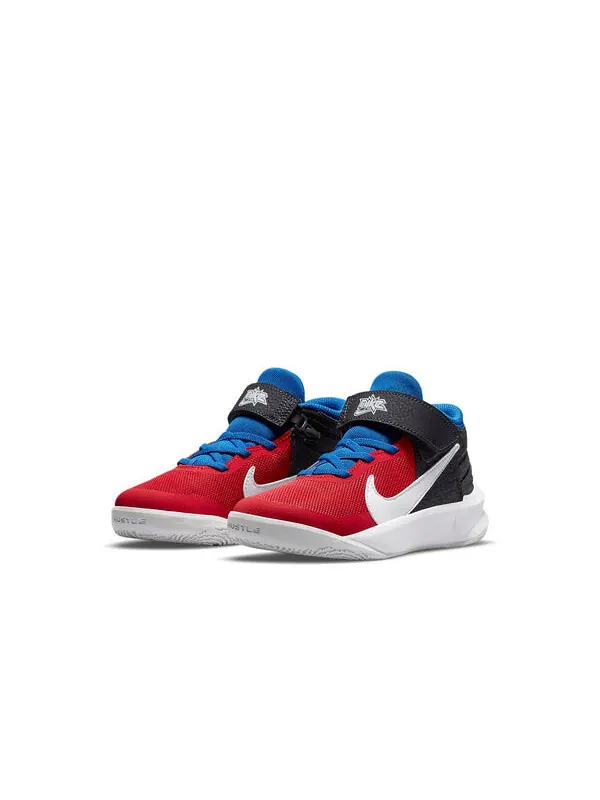 Кроссовки команда hustle d10 flyease Nike — изображение 3 из 4, черный/красный/белый