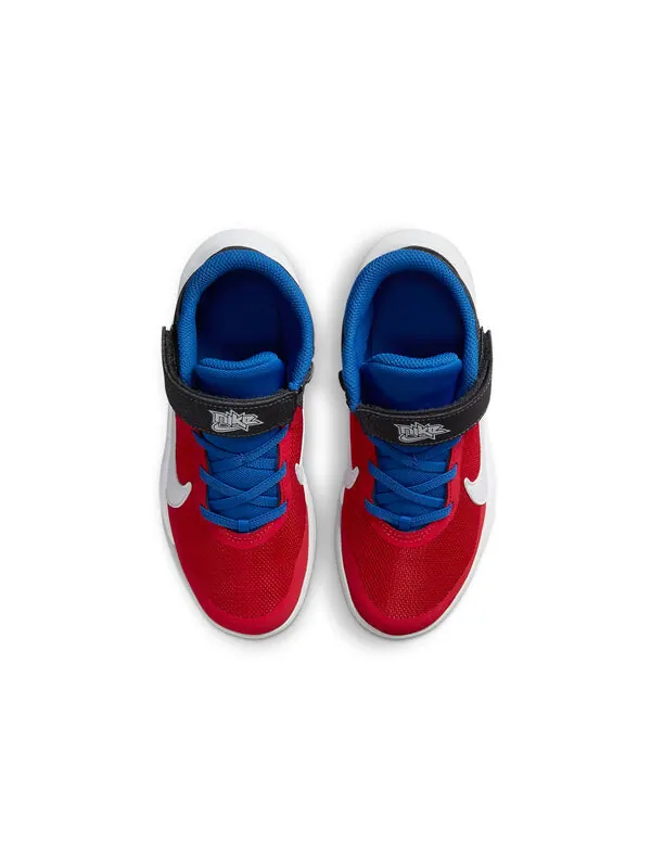 Кроссовки команда hustle d10 flyease Nike — изображение 4 из 4, черный/красный/белый