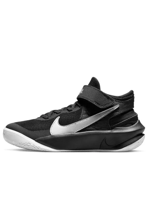Кроссовки команда hustle d10 flyease Nike — изображение 1 из 4, черный/серебристый