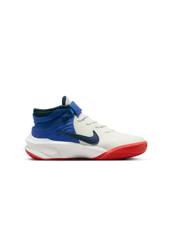 Кроссовки команда hustle d10 flyease Nike — изображение 2 из 4, белый/синий