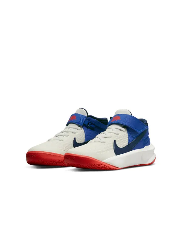 Кроссовки команда hustle d10 flyease Nike — изображение 3 из 4, белый/синий